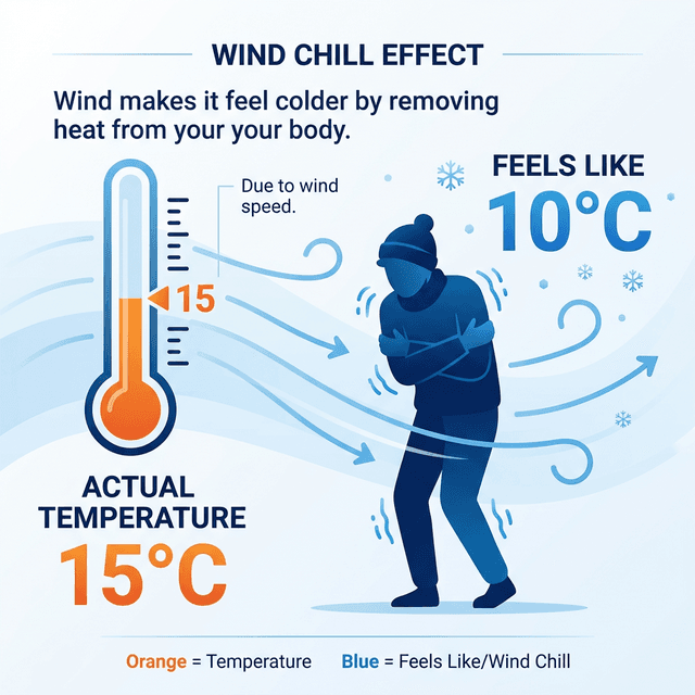 Hissedilen Sıcaklık ile Gerçek Sıcaklık Arasındaki Fark Nedir?