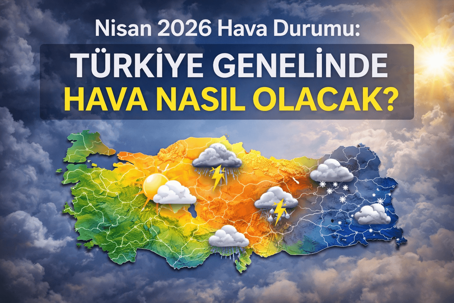 Nisan 2026 Hava Durumu: Türkiye Genelinde Hava Nasıl Olacak?